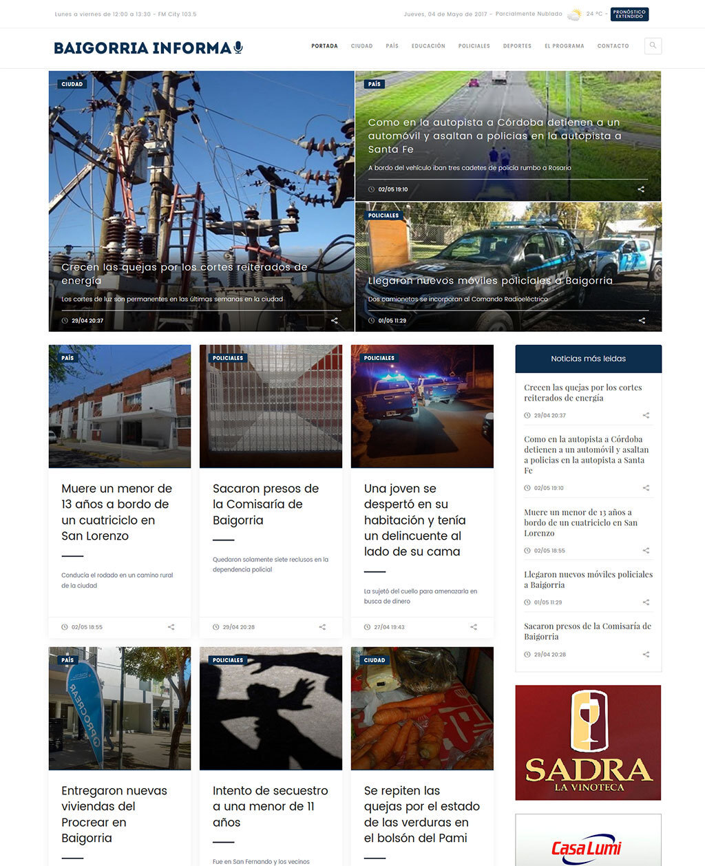 Baigorria Informa